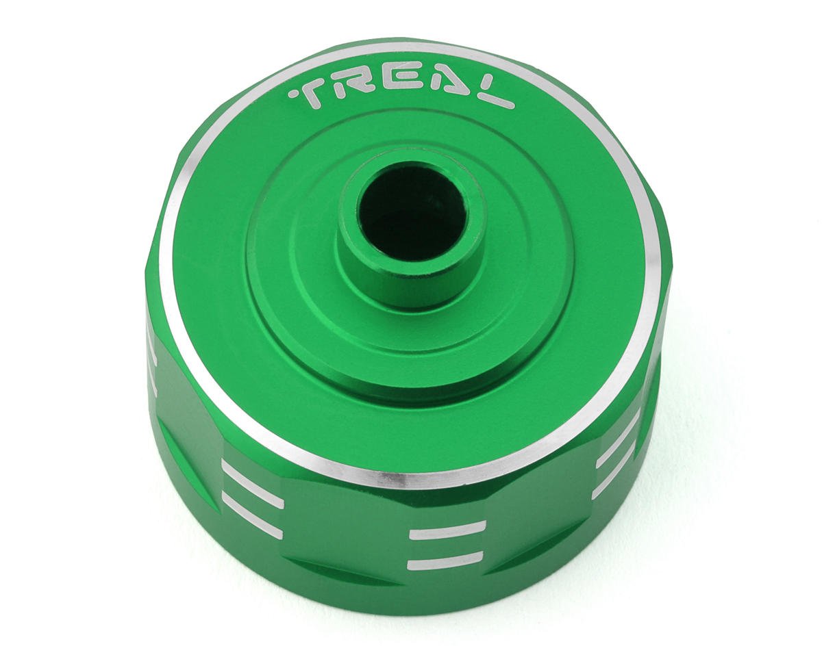 Treal Hobby Aluminum Gear Differential Housing Case for Traxxas Sledge (Green) (TLHTSLEDGE-43)