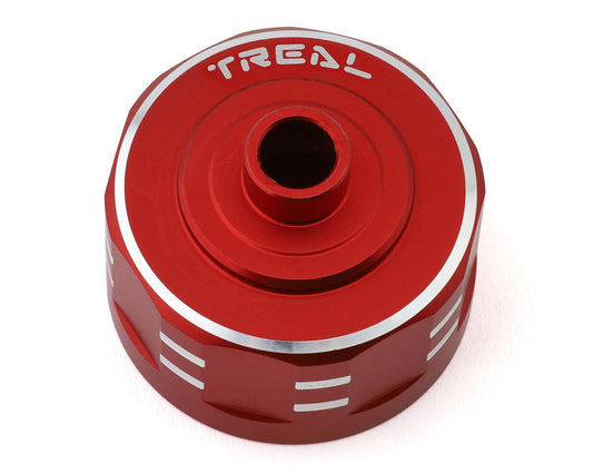Treal Hobby Aluminum Gear Differential Housing Case for Traxxas Sledge (Red) (TLHTSLEDGE-44)