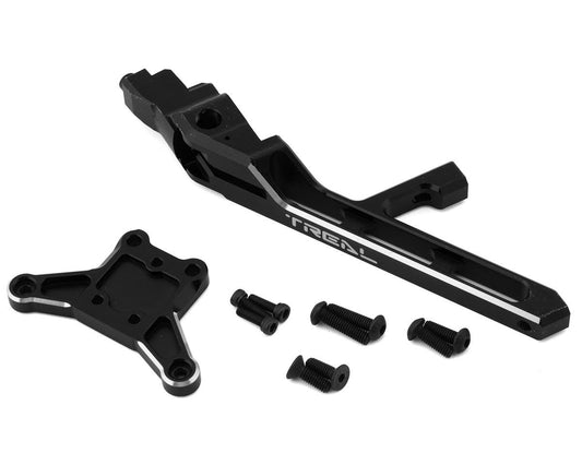 Treal Hobby Aluminum Front Chassis Brace Set for Traxxas Sledge (Black) (TLHTSLEDGE-45)