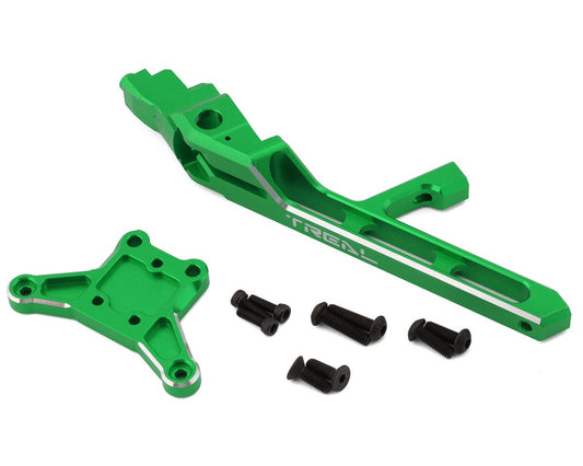 Treal Hobby Aluminum Rear Chassis Brace & Towers Set for Traxxas Sledge (Green) (TLHTSLEDGE-47)