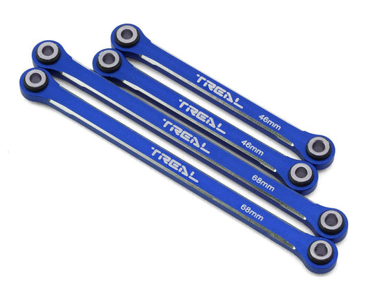 Treal Hobby Aluminum Upper Suspension Links for Traxxas TRX-4M (Blue) (4) (TLHTTRX-4M-39)