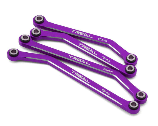 Treal Hobby Aluminum High Clearance Lower Suspension Links for Traxxas TRX-4M (TLHTTRX-4M-68)