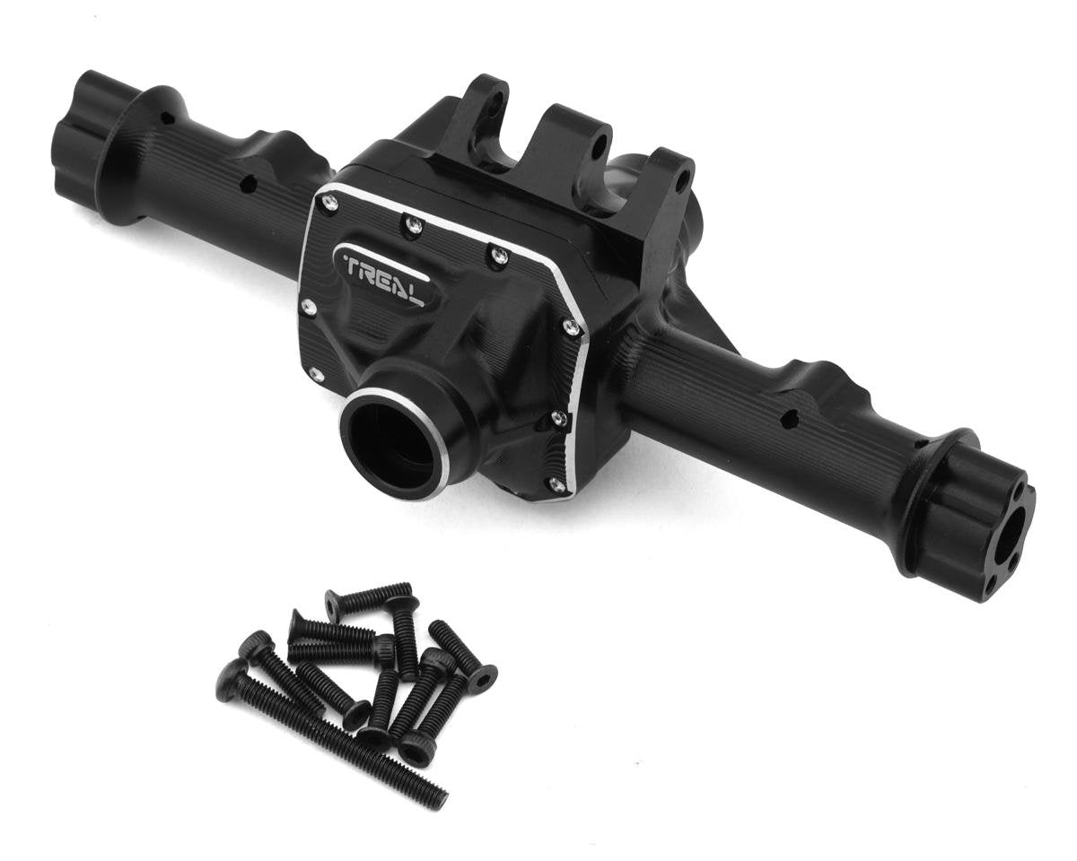 Treal Hobby CNC-Machined Aluminum Middle Axle for Traxxas TRX-6 (Black) (TLHTTRX4-27)