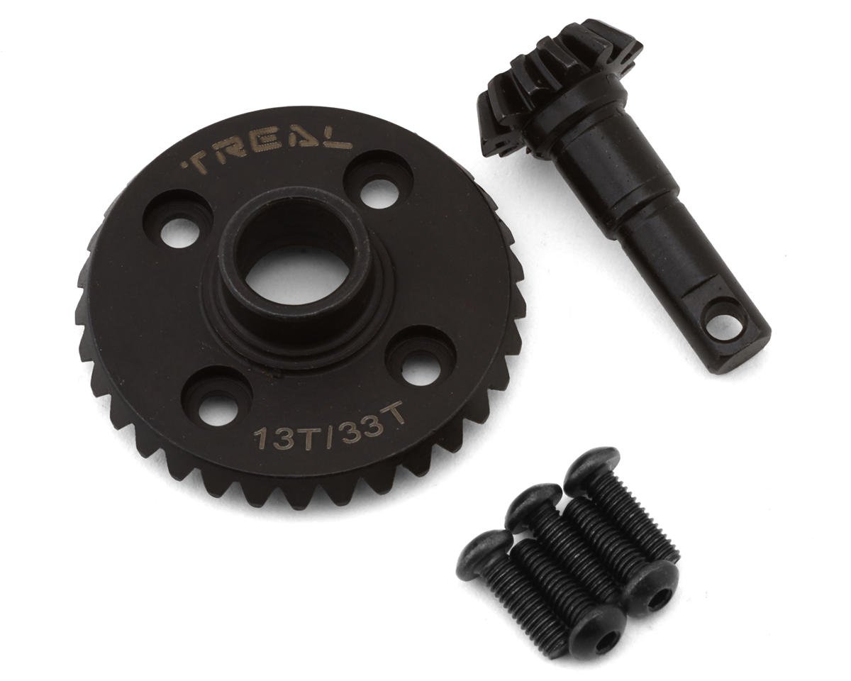 Treal Hobby Overdrive Ring and Pinion Gear Set for Traxxas TRX-4 (13T/33T) (TLHTTRX4-51)