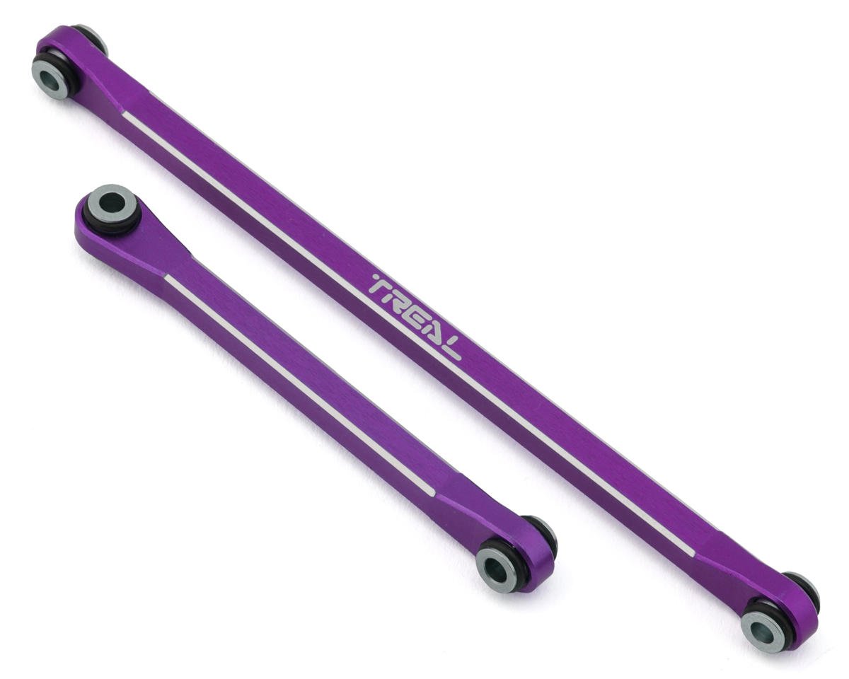 Treal Hobby Axial UTB18 Aluminum Front Steering Linkage Set (Purple) (TLHTUTB18-20)