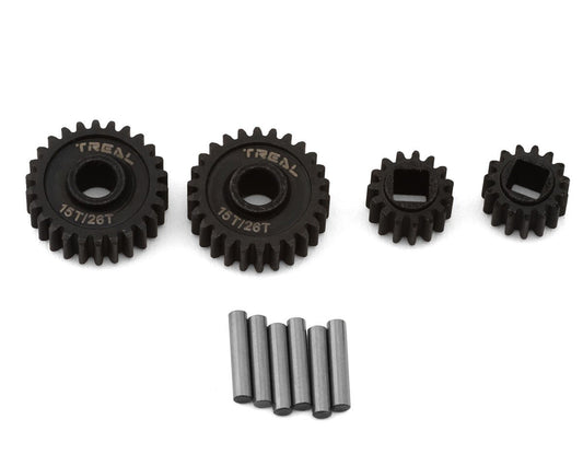 Treal Hobby Axial UTB18 Hardened Steel Portal Gears (15T/26T) (TLHTUTB18-34)