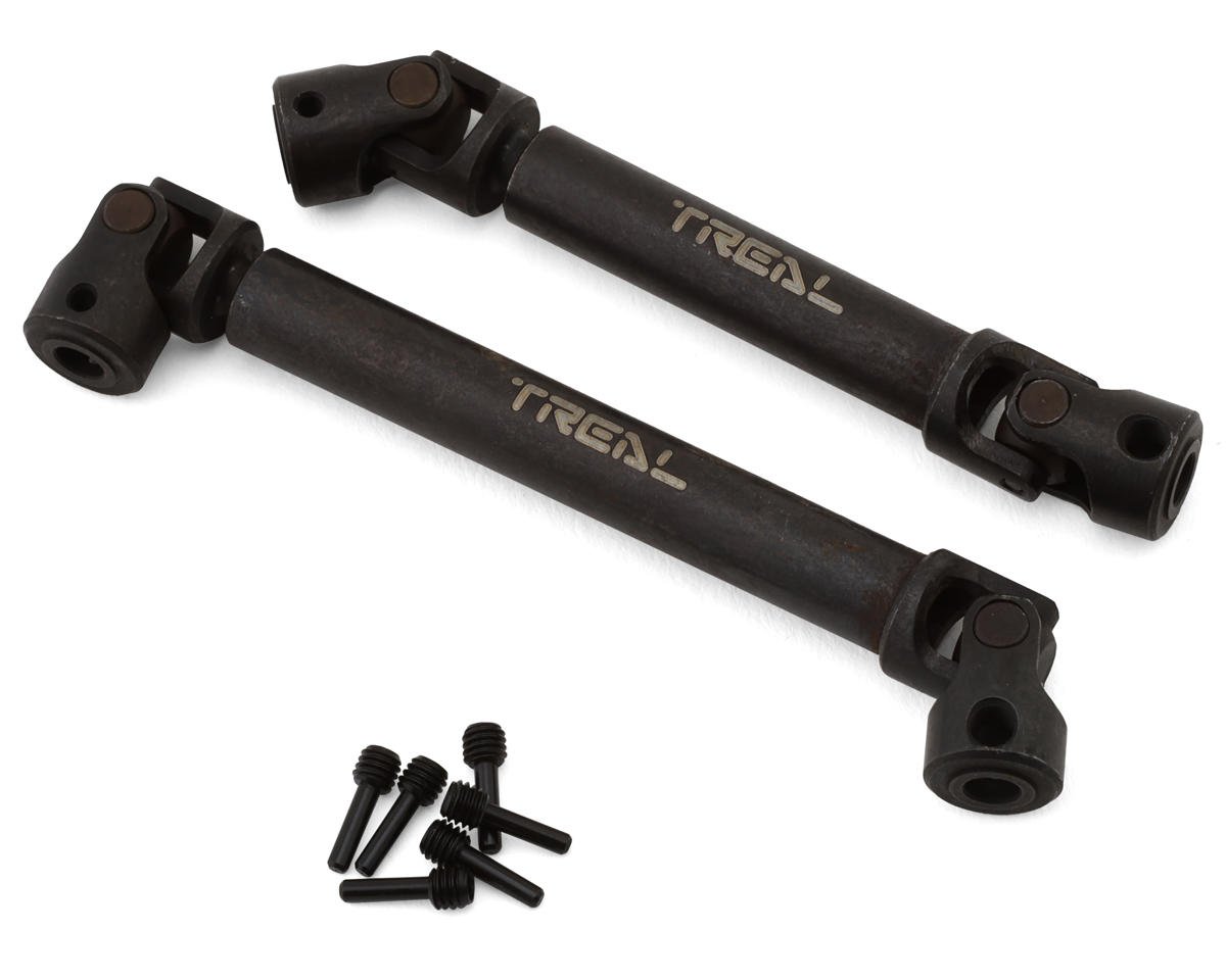 Treal Hobby Axial UTB18 Heavy Duty Steel Center Driveshafts (2) (TLHTUTB18-37)
