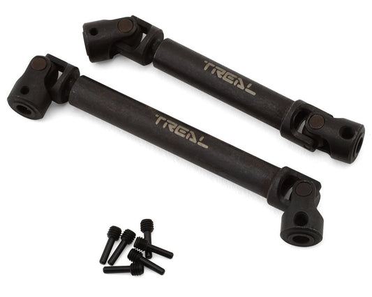 Treal Hobby Axial UTB18 Heavy Duty Steel Center Driveshafts (2) (TLHTUTB18-37)