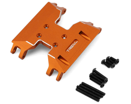 Treal Hobby Axial UTB18 Aluminum Chassis Skid Plate (Orange) (TLHTUTB18-40)