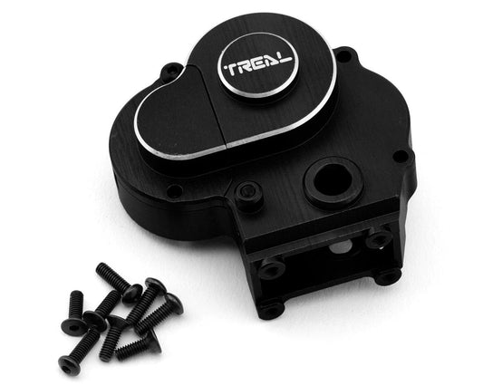 Treal Hobby Axial UTB18 Aluminum Transmission Housing Set (Black) (TLHTUTB18-43)