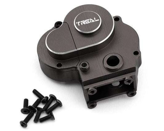 Treal Hobby Axial UTB18 Aluminum Transmission Housing Set (Titanium) (TLHTUTB18-47)