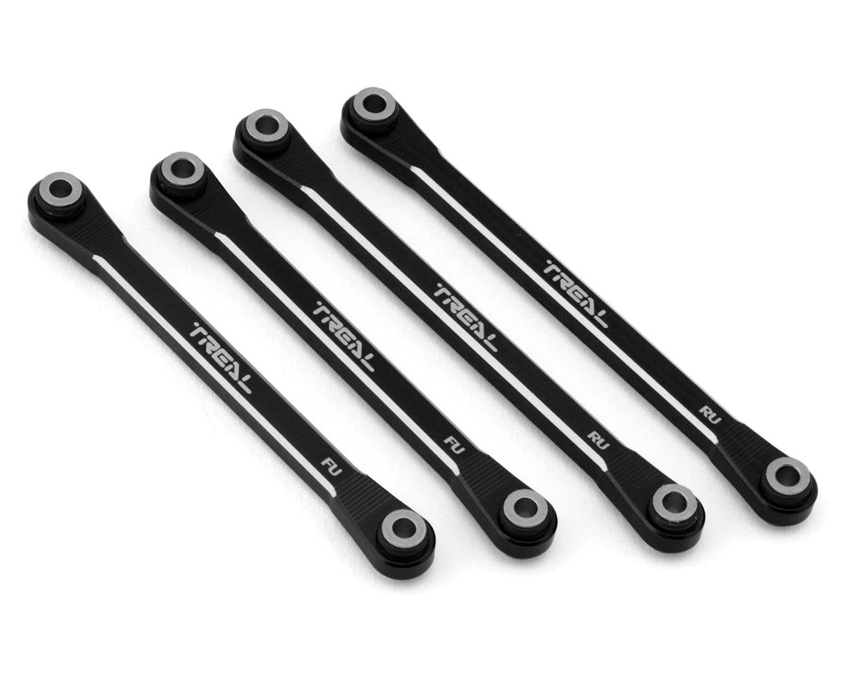 Treal Hobby Axial UTB18 Aluminum Upper Chassis 4-Link Upgrade Set (Black) (TLHTUTB18-48)