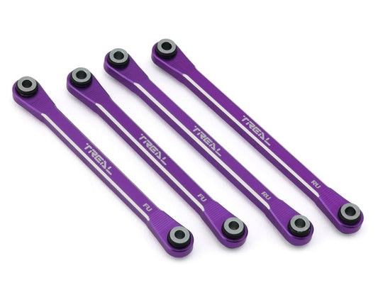 Treal Hobby Axial UTB18 Aluminum Upper Chassis 4-Link Upgrade Set (Purple) (TLHTUTB18-51)