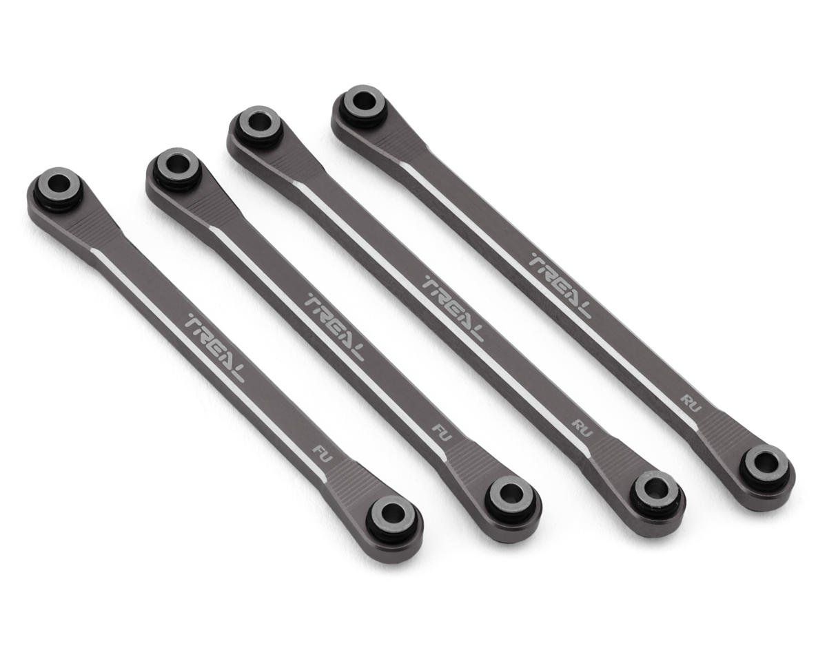 Treal Hobby Axial UTB18 Aluminum Upper Chassis 4-Link Upgrade Set (Titanium) (TLHTUTB18-52)
