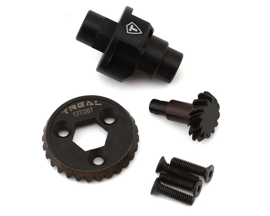 Treal Hobby Axial UTB18 Heavy Duty Steel Axle Overdrive Set w/Spool (13T/28T) (TLHTUTB18-58)