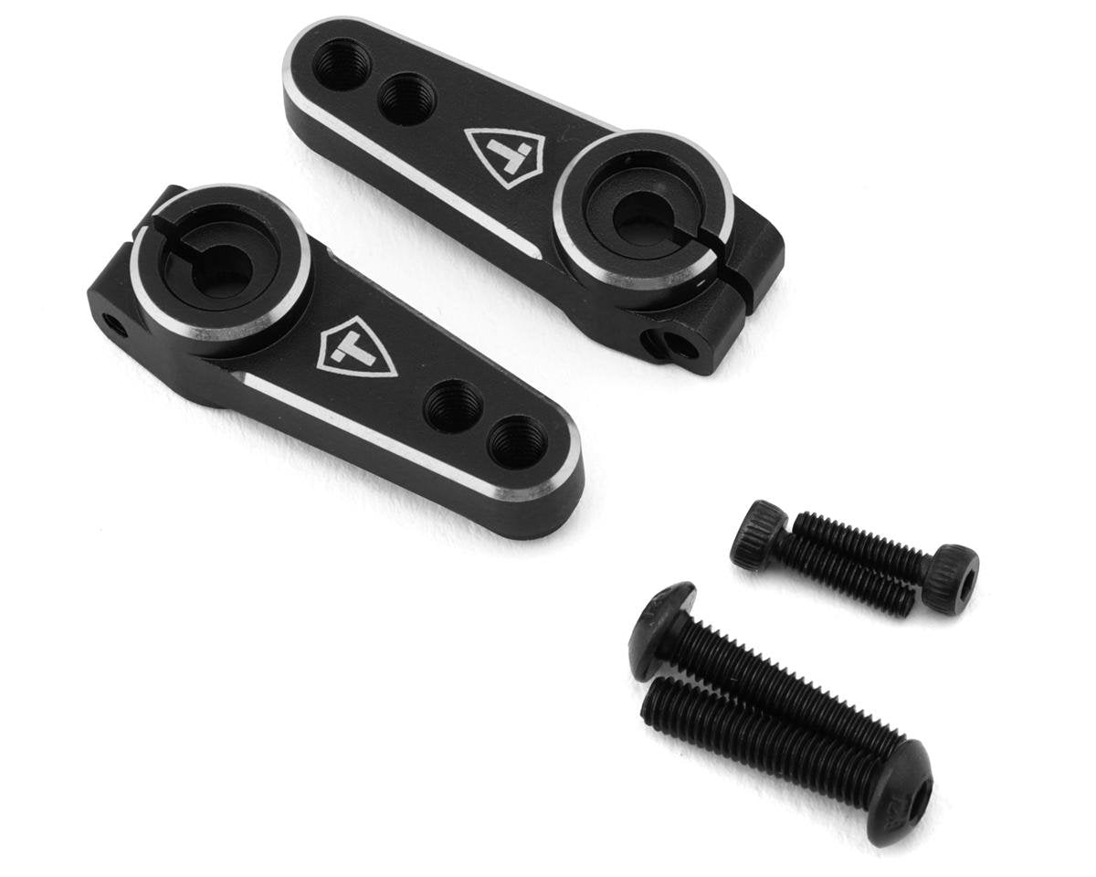 Treal Hobby Axial UTB18 Aluminum Servo Horn Set (Black) (25T) (TLHTUTB18-64)