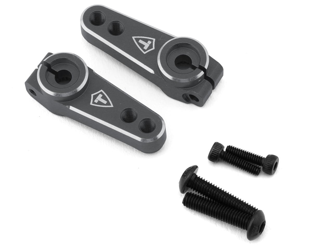 Treal Hobby Axial UTB18 Aluminum Servo Horn Set (Titanium) (25T) (TLHTUTB18-68)