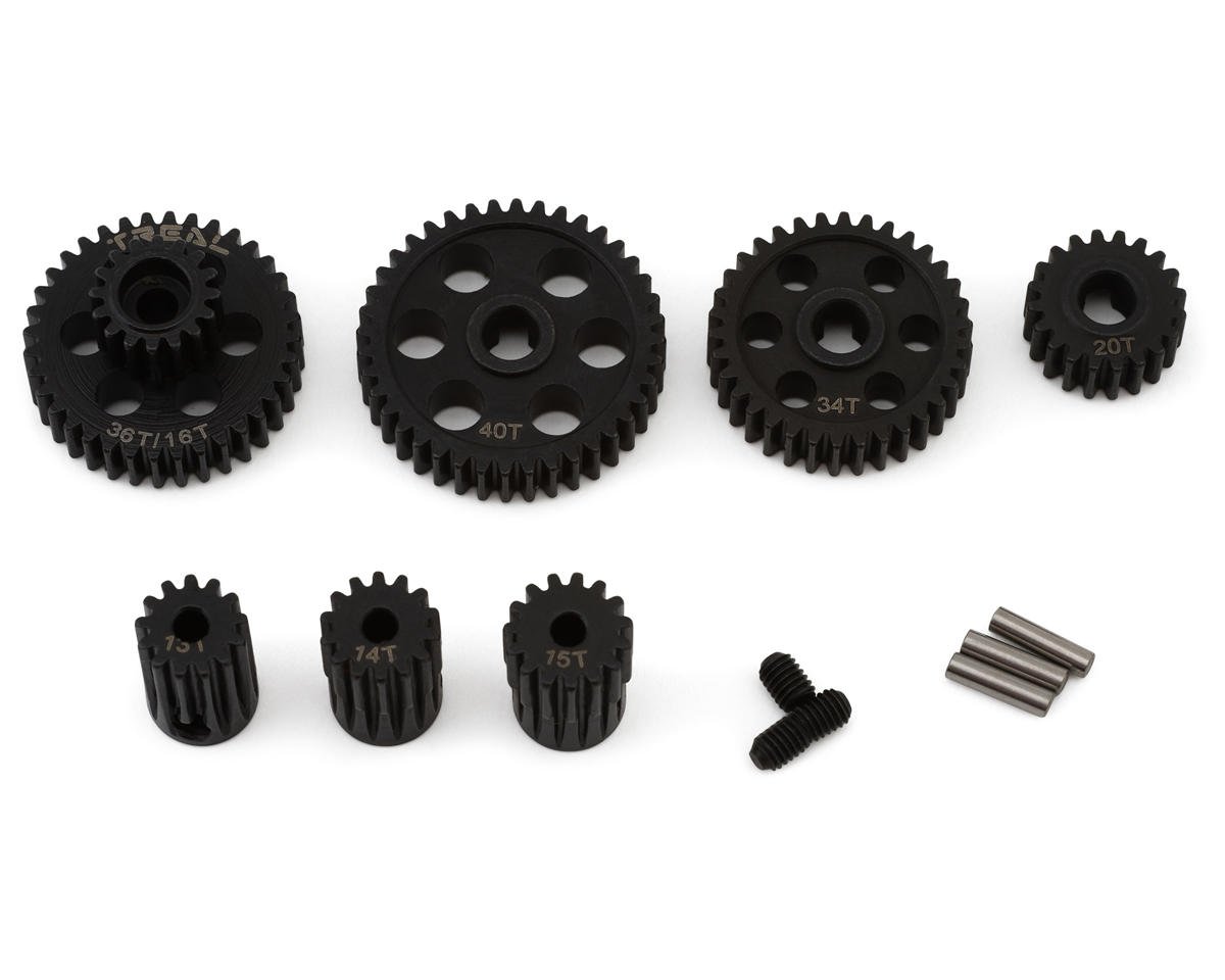 Treal Hobby Axial UTB18 Hardened Steel Transmission Gear Set (TLHTUTB18-75)
