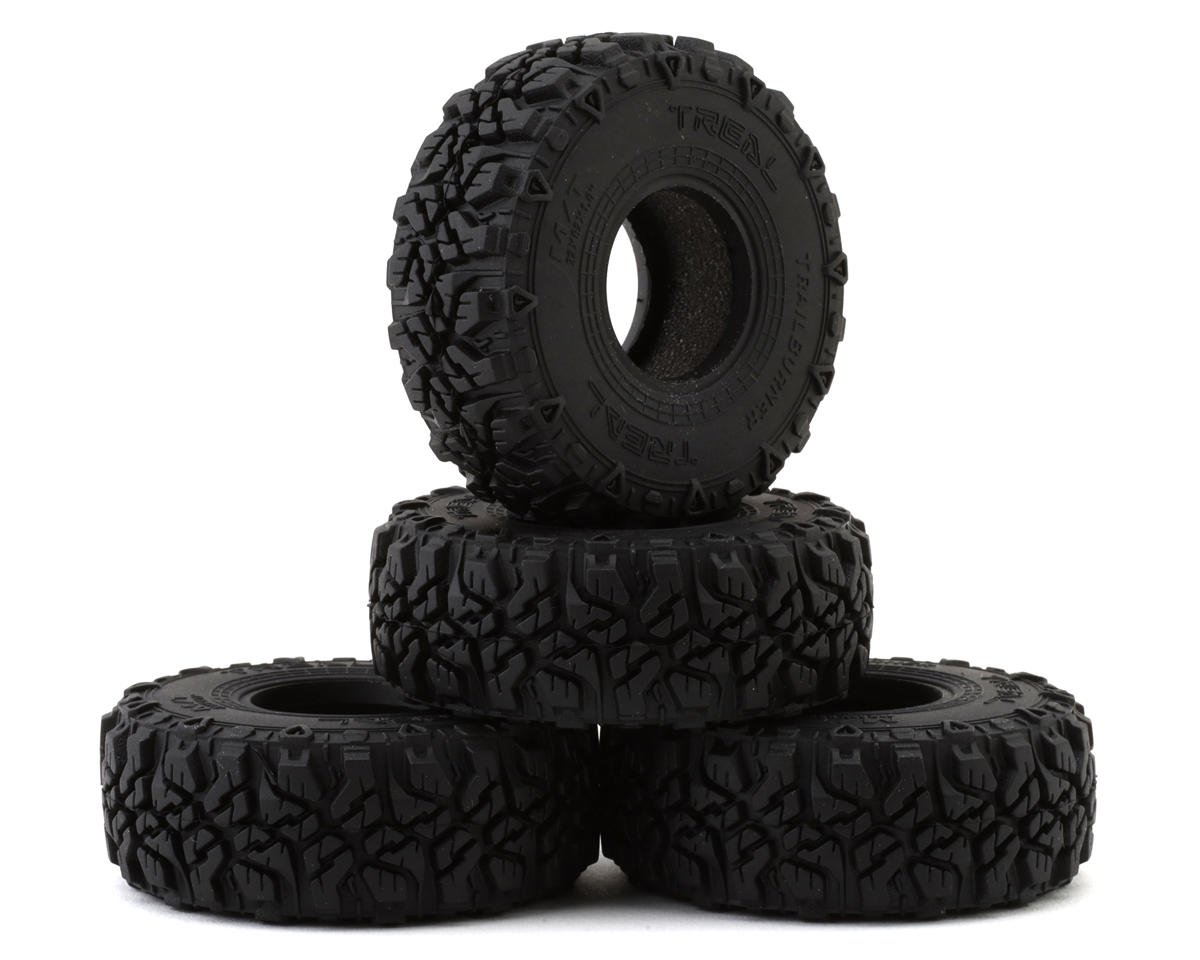 Treal Hobby Trailburner 1.0" Micro Crawler Tires (4) (TLHTWHEEL-123)