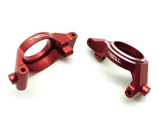 Treal Hobby 7075 Aluminum Front C-Hubs for Traxxas¨ X-Maxx¨ (Red) (2) (TLHTXMAXX-03)