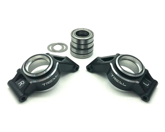 Treal Hobby 7075 Aluminum Rear Hub Set for Traxxas¨ X-Maxx¨ (Black) (2) (TLHTXMAXX-07)
