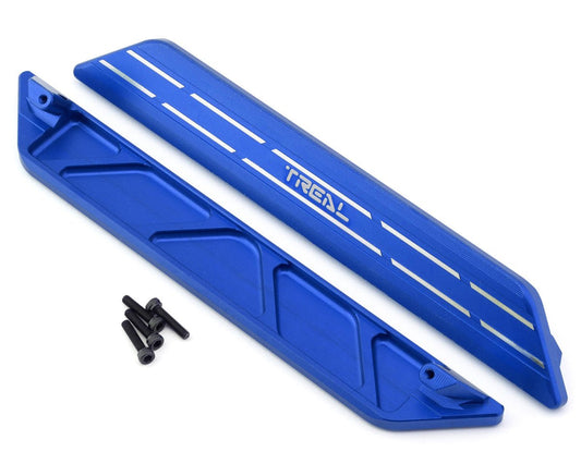 Treal Hobby Aluminum Side Rail Step Plates for Traxxas XRT (Blue) (2) (TLHTXRT-12)