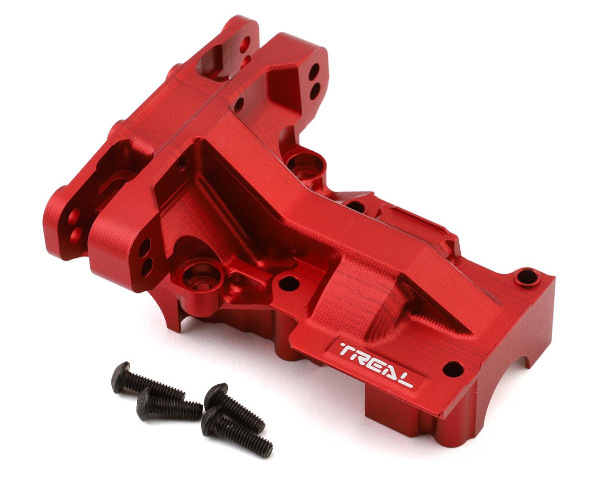Treal Hobby Aluminum Rear Upper Bulkhead for Traxxas XRT/X-Maxx (Red) (TLHTXRT-35)