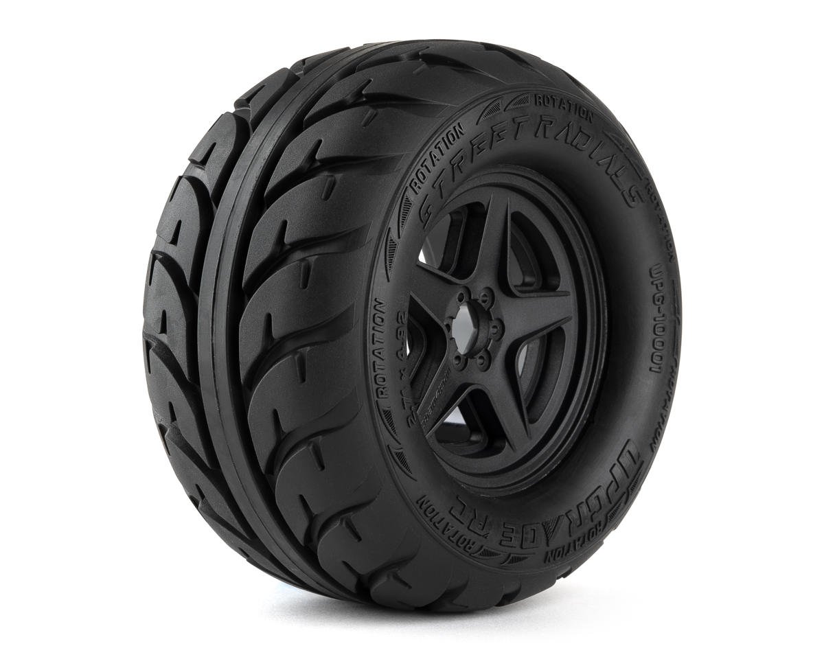 UpGrade RC Street Radials 2.8" Pre-Mounted On-Road Display Tire (1) (UPG-10001-SINGLE)