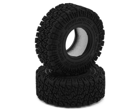 UPDGRADE RC - Micro Rock Claw XL A/T 1.0" Class 1 Micro Crawler Tires (2) (57mm OD) (Super Soft) (UPG-10016)