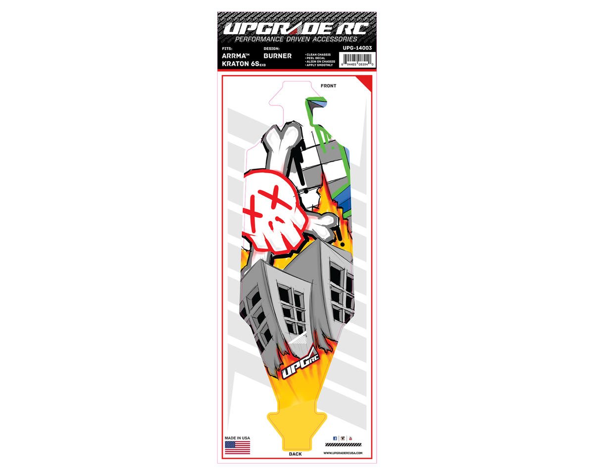 UpGrade RC Chassis Protector for Arrma¨ Kraton¨ 6S EXB (Burner) (1) (UPG-14003)