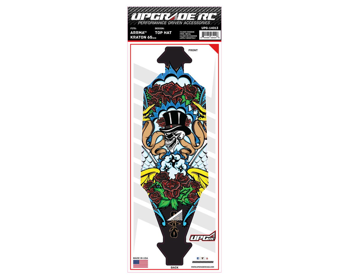 UpGrade RC Chassis Protector for Arrma¨ Kraton¨ 6S EXB (Top Hat) (1) (UPG-14013)