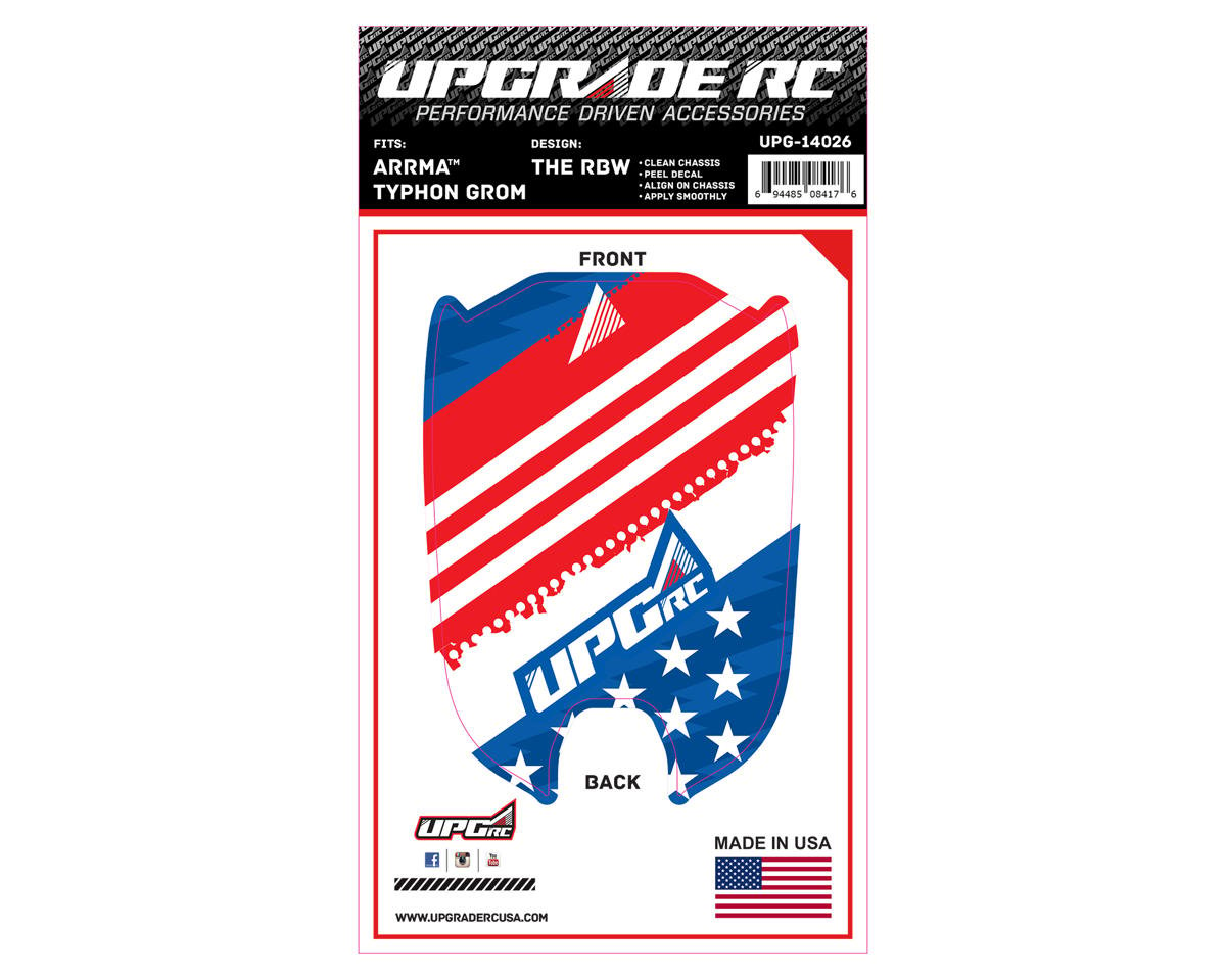 UpGrade RC Chassis Protector for Arrma¨ Typhonª Grom (The RWB) (1) (UPG-14026)