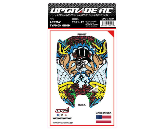 UpGrade RC Chassis Protector for Arrma¨ Typhonª Grom (Top Hat) (1) (UPG-14027)