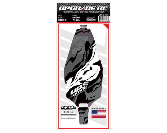 UpGrade RC Chassis Protector for Losi¨ Mini-Bª (Ameba Black) (1) (UPG-14030)