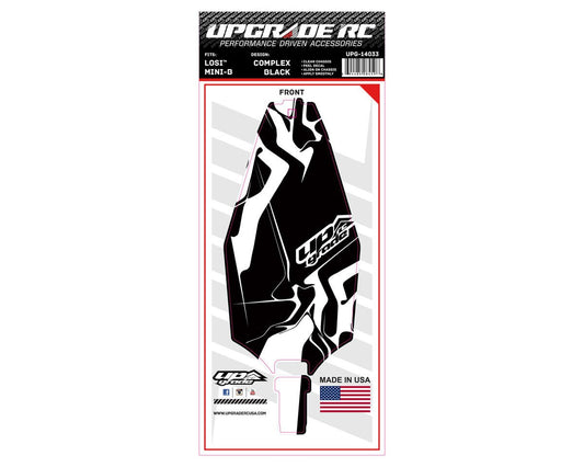 UpGrade RC Chassis Protector for Losi¨ Mini-Bª (Complex Black) (1) (UPG-14033)