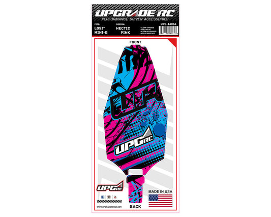 UpGrade RC Chassis Protector for Losi¨ Mini-Bª (Hectic Pink) (1) (UPG-14036)