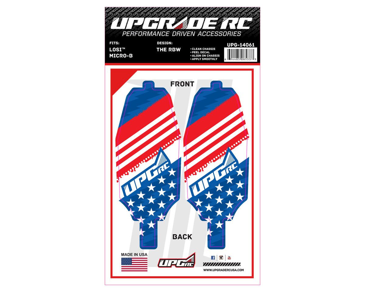 UpGrade RC Chassis Protector for Losi¨ Micro-B (The RWB) (2) (UPG-14061)