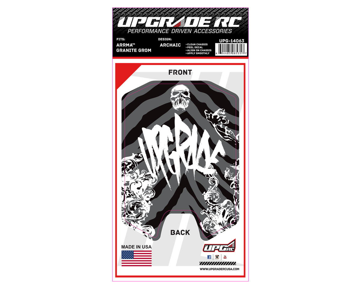 UpGrade RC Chassis Protector for Arrma¨ Graniteª Grom (Archaic) (1) (UPG-14063)