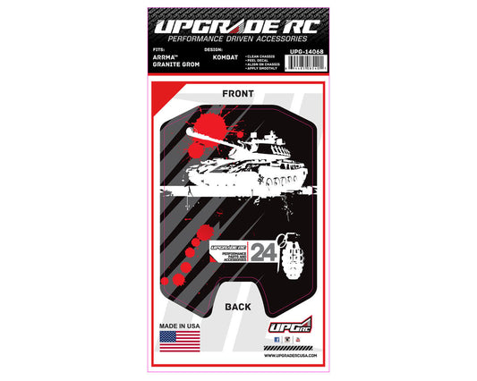 UpGrade RC Chassis Protector for Arrma¨ Graniteª Grom (Kombat) (1) (UPG-14068)