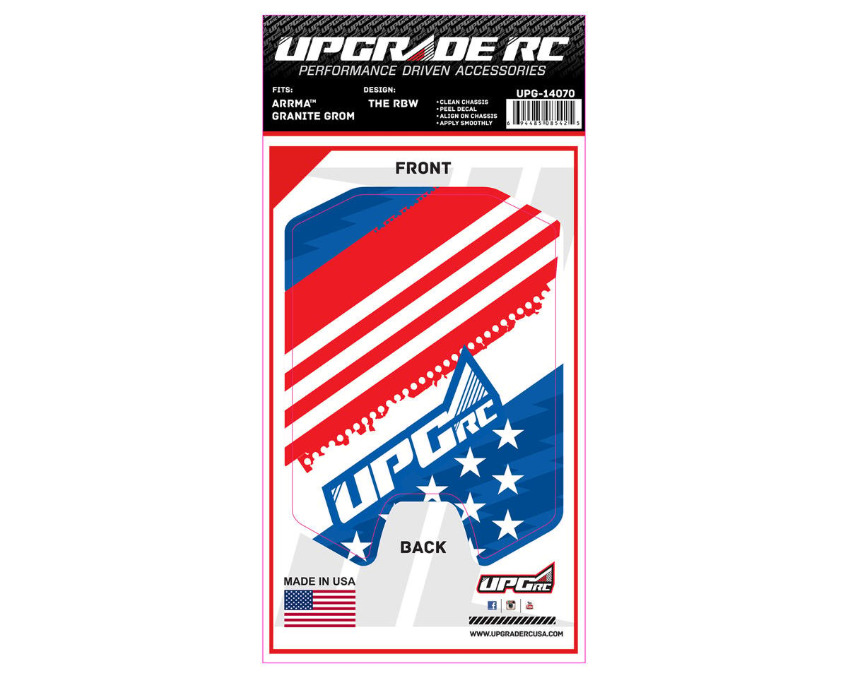 UpGrade RC Chassis Protector for Arrma¨ Graniteª Grom (The RBW) (1) (UPG-14070)