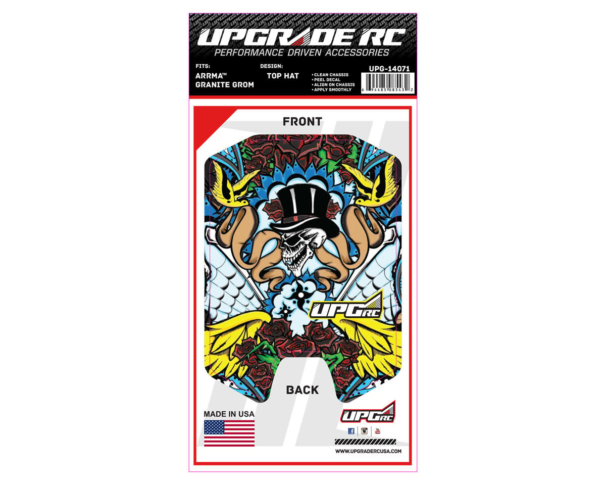 UpGrade RC Chassis Protector for Arrma¨ Graniteª Grom (Top Hat) (1) (UPG-14071)