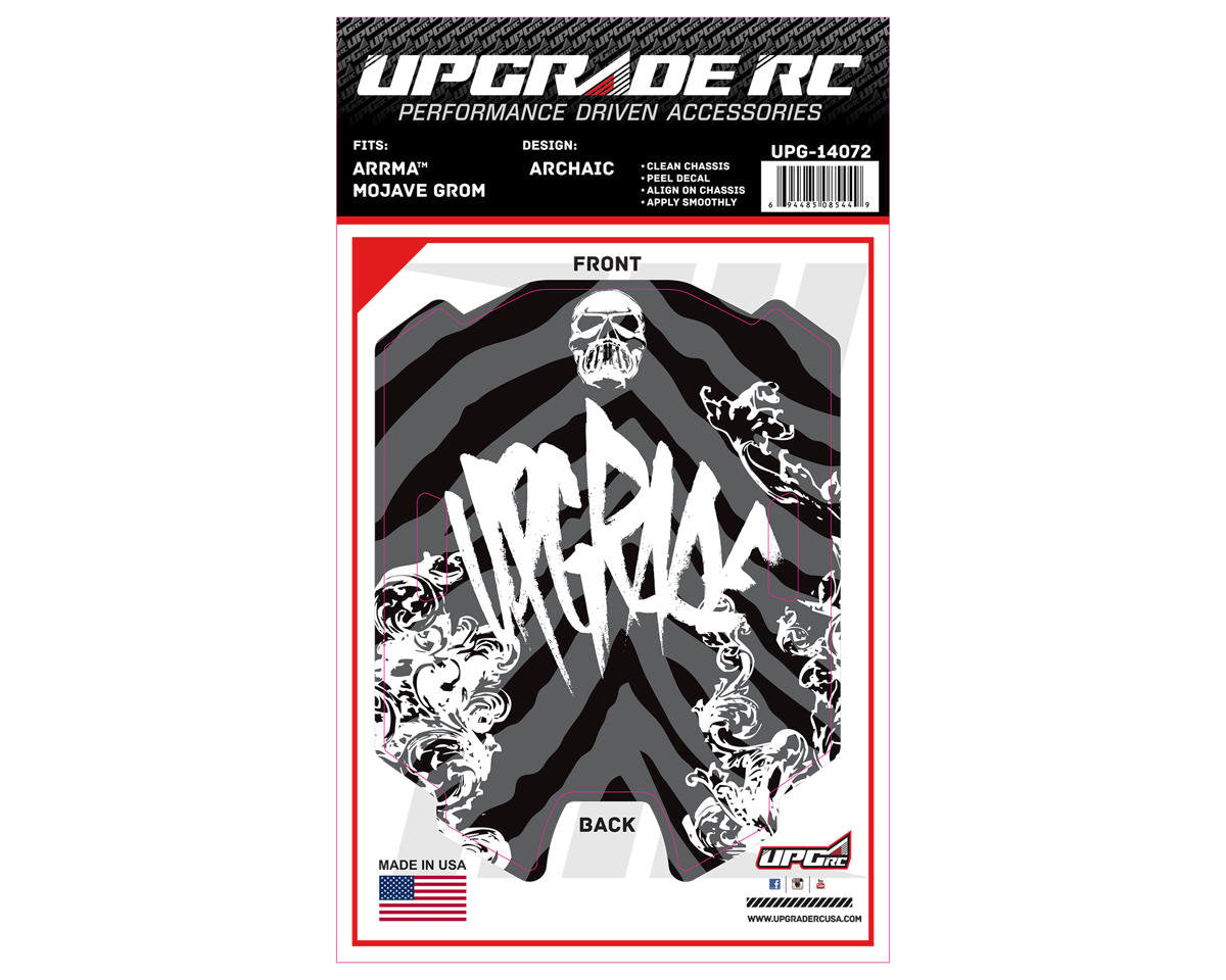 UpGrade RC Chassis Protector for Arrma¨ Mojaveª Grom (Archaic) (1) (UPG-14072)