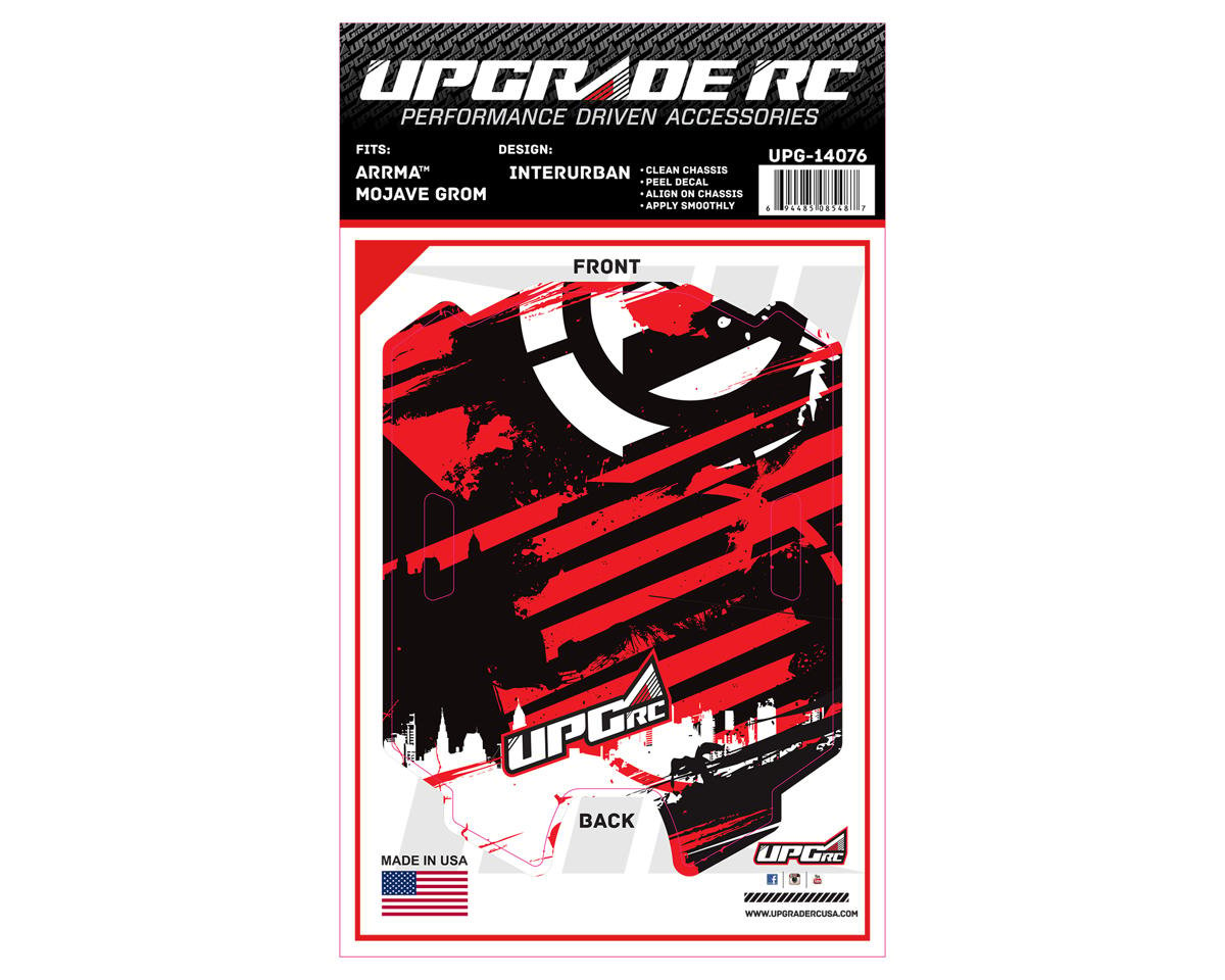 UpGrade RC Chassis Protector for Arrma¨ Mojaveª Grom (InterUrban) (1) (UPG-14076)