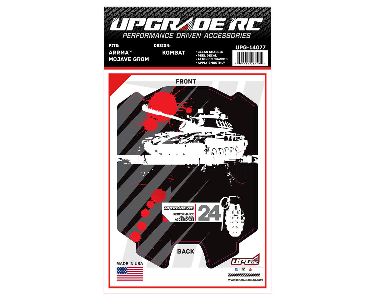 UpGrade RC Chassis Protector for Arrma¨ Mojaveª Grom (Kombat) (1) (UPG-14077)