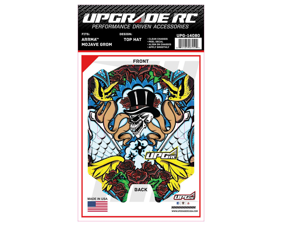 UpGrade RC Chassis Protector for Arrma¨ Mojaveª Grom (Top Hat) (1) (UPG-14080)