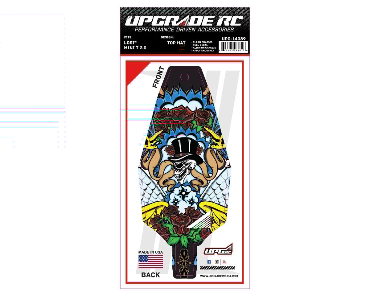 UpGrade RC Chassis Protector for Losi¨ Mini-T¨ 2.0 (Top Hat) (1) (UPG-14089)