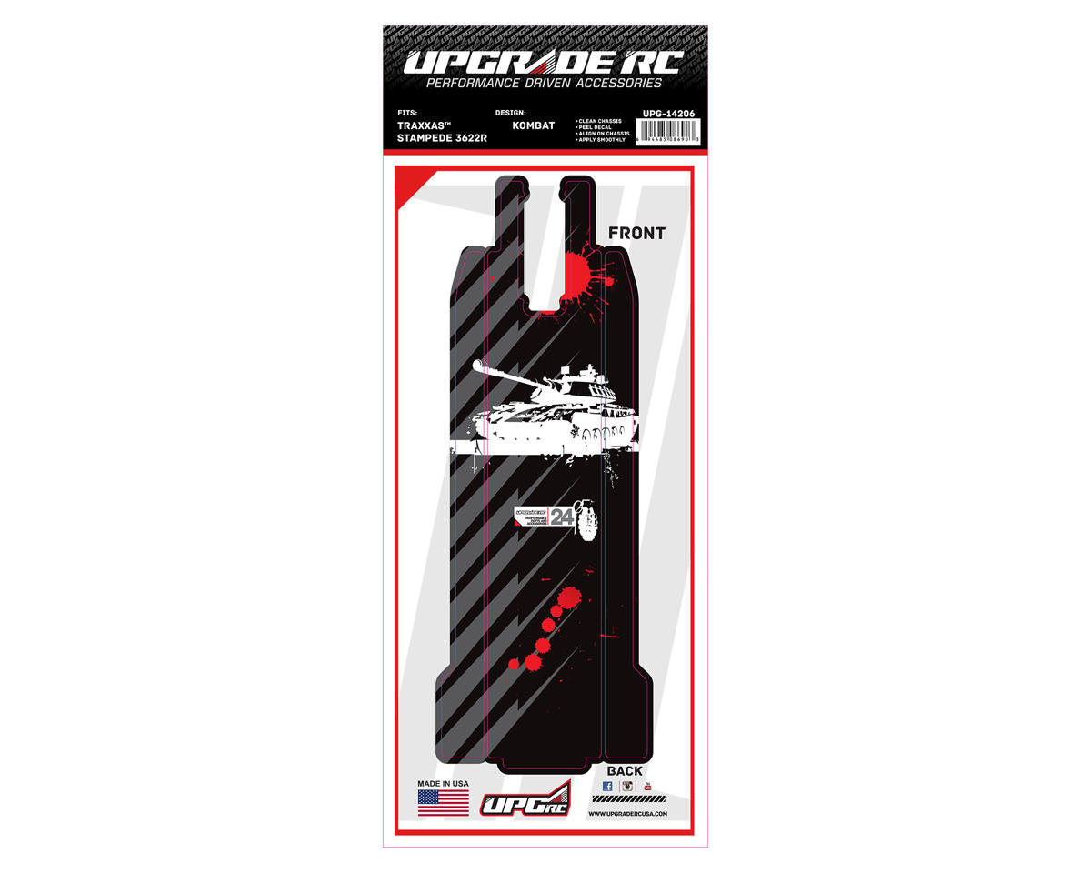 UpGrade RC Chassis Protector for Traxxas¨ Stampede¨ 2WD (Kombat) (1) (UPG-14206)