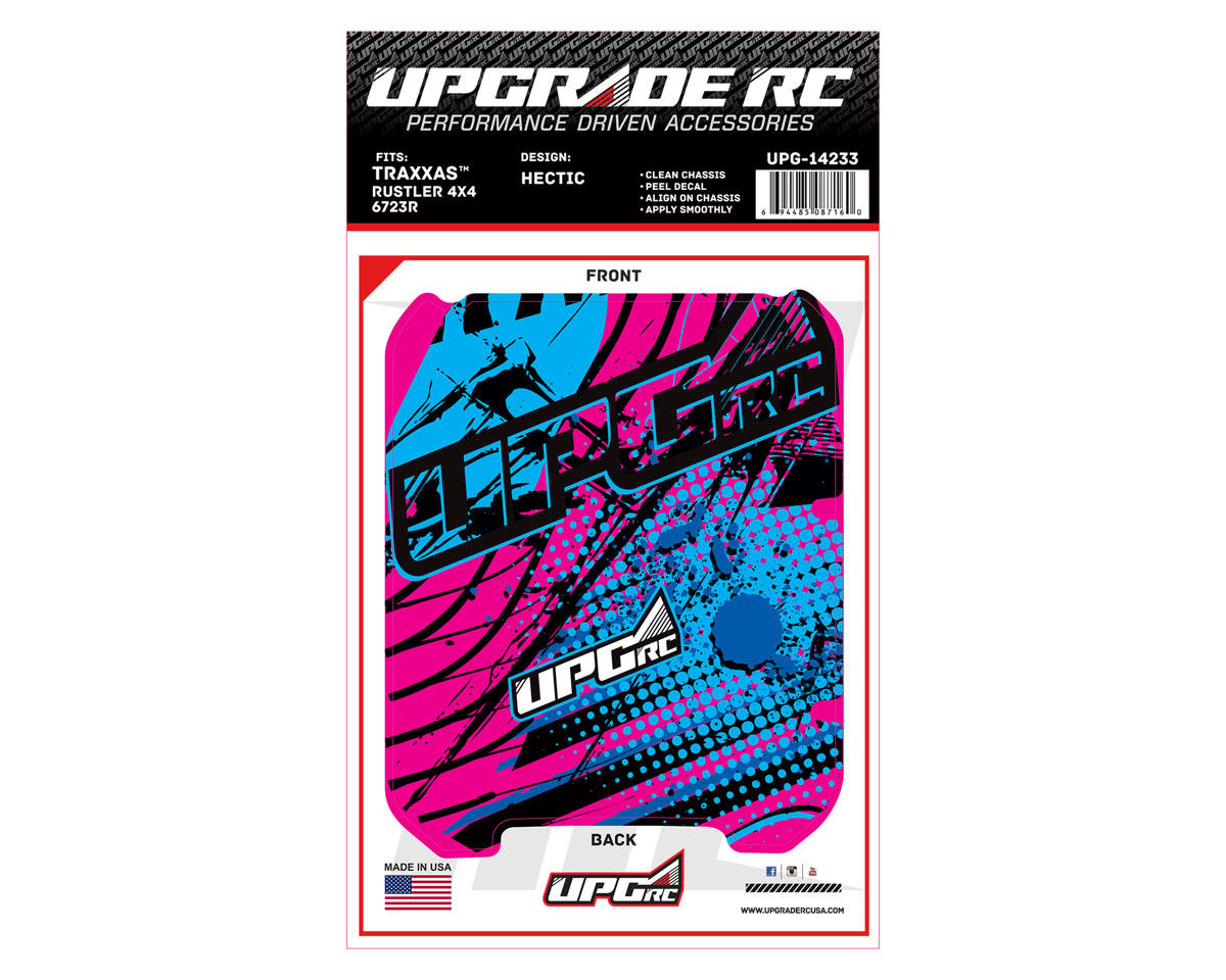 UpGrade RC Chassis Protector for Traxxas¨ Rustler¨ 4x4 (Hectic) (1) (UPG-14233)