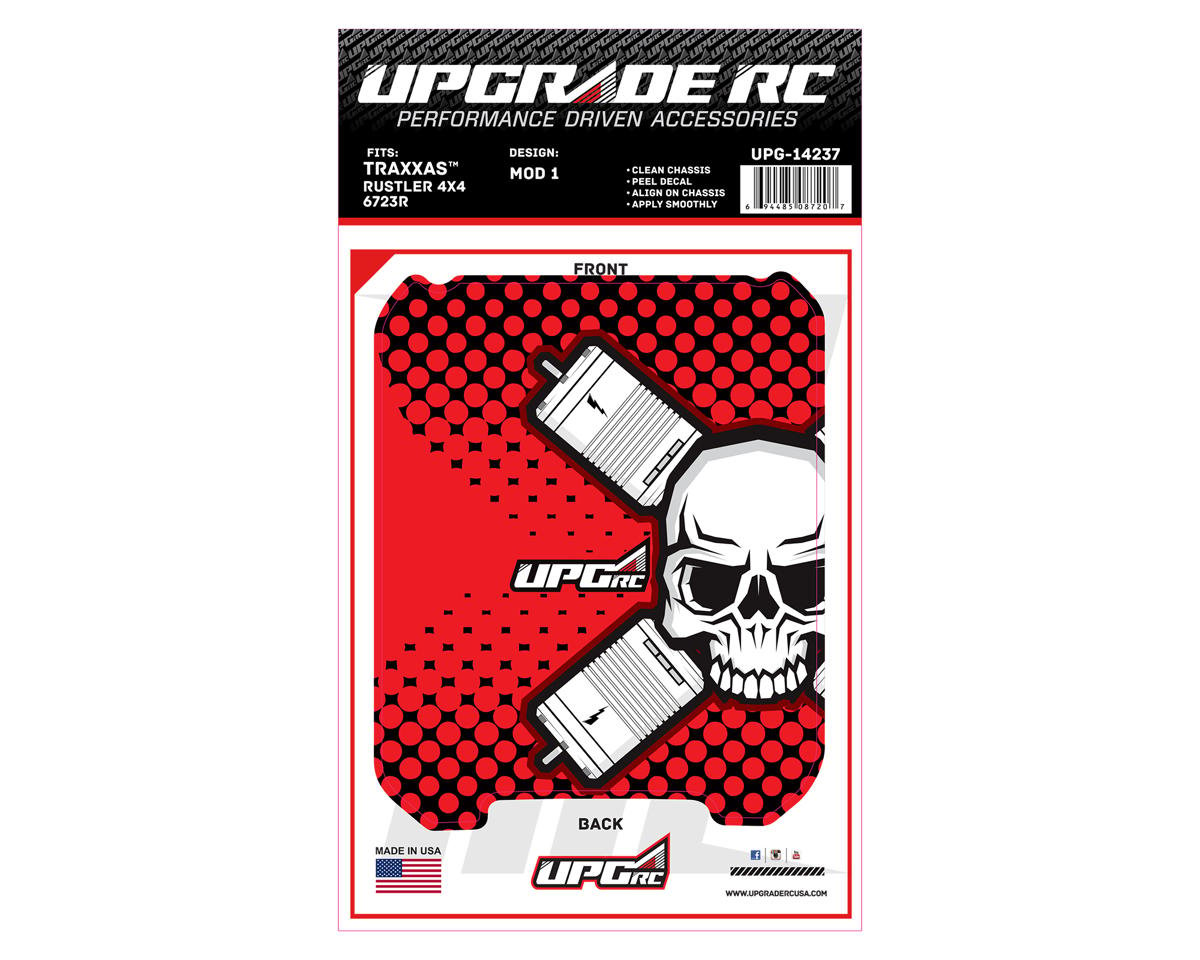 UpGrade RC Chassis Protector for Traxxas¨ Rustler¨ 4x4 (Mod1) (1) (UPG-14237)