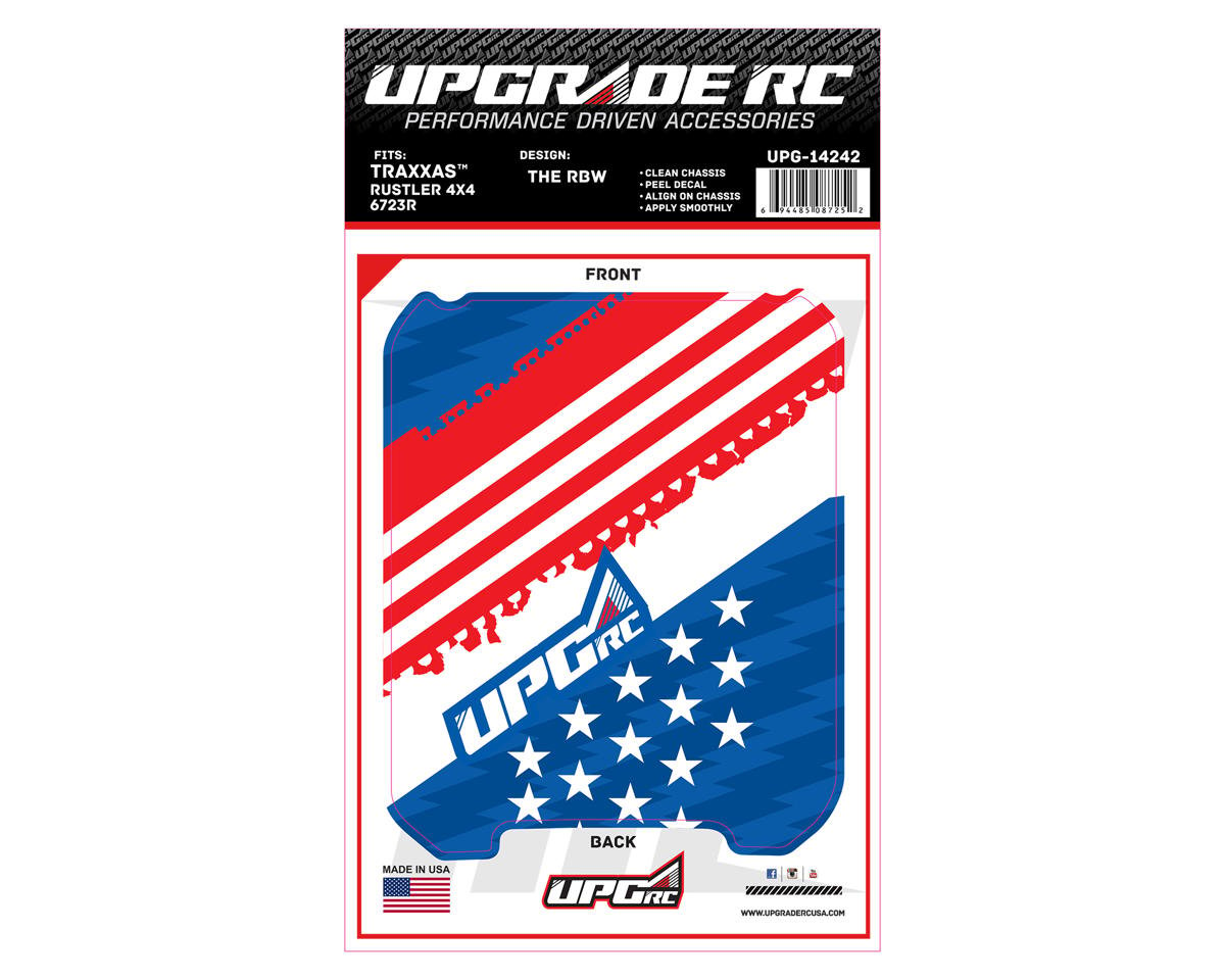 UpGrade RC Chassis Protector for Traxxas¨ Rustler¨ 4x4 (The RBW) (1) (UPG-14242)